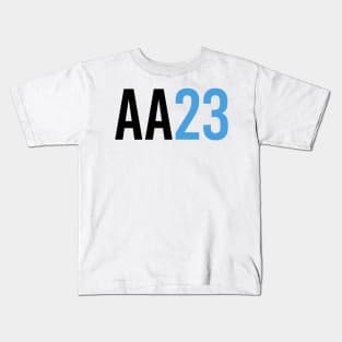 Alexander Albon 23 - Driver Initials and Number Kids T-Shirt